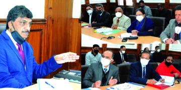 چیف سیکرٹری نے محکمہ جنگلات کے یوٹی کیپکس کا جائزہ لیا