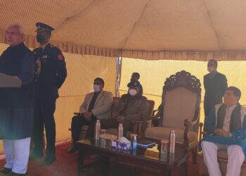 منشیات کی دہشتگردی بڑا چیلنج:لیفٹنٹ گورنرمنوج سنہا