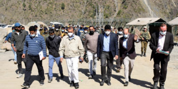 لیفٹیننٹ گورنر کے پرنسپل سیکرٹری نے رام بن کا دورہ کیا