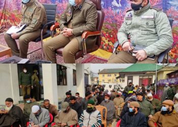 سرینگر میں  پولیس نے خواتین حفاظتی دستے کا افتتاع کیا ۔