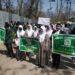 ماحولیاتی تحفظ: ہمدرد گرائمر اسکول ترال کی جانب سے ریلی