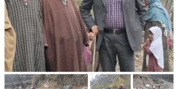 ایڈیشنل ڈپٹی کمشنرترال نےگجر بستی ماندلو کا دورہ کیا