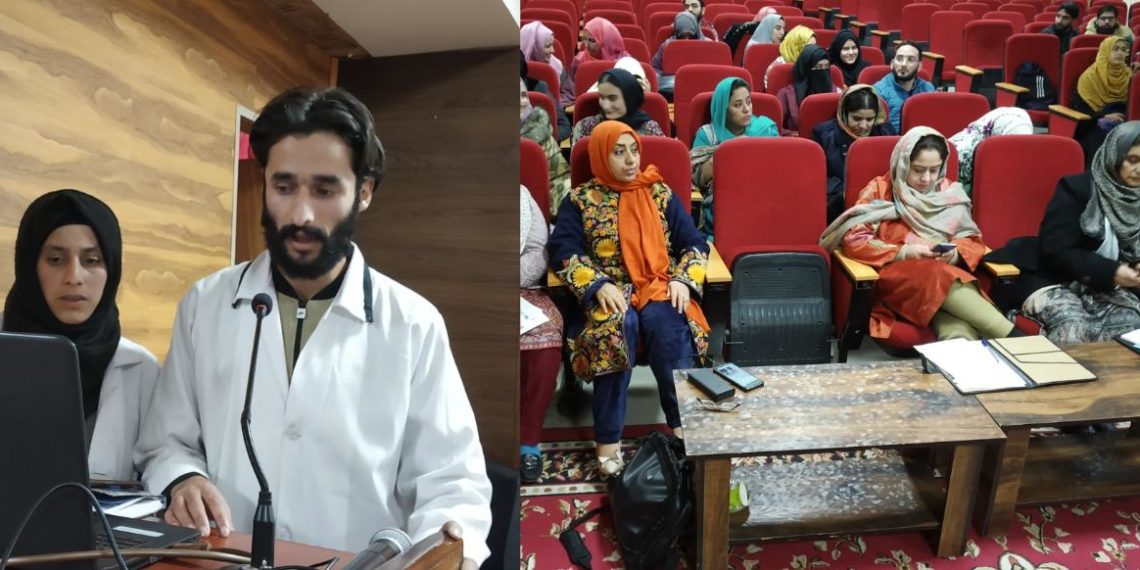 اسلامک یونیورسٹی اف سائنس اینڈ ٹیکنالوجی اونتی پورہ کے منطقی نرسنگ کالج میں 6واں سالانہ دن کی تقریب منعقد