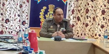 اونتی پورہ میں کرائم سکورٹی جائزہ میٹنگ منعقد 