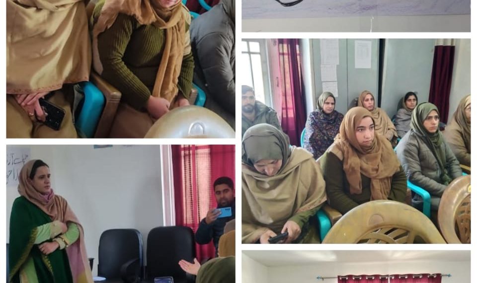 بڈگام ”صنفی حساسیت” پر ایک روزہ ورک شاپ کا اہتمام