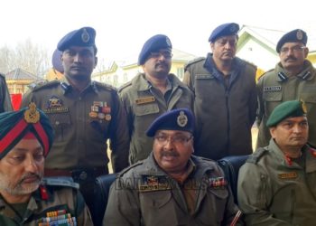 جنوبی کشمیر میں سرگرم ملی ٹینٹوںکی اب تک کی سب سے کم تعداد: دلباغ سنگھ