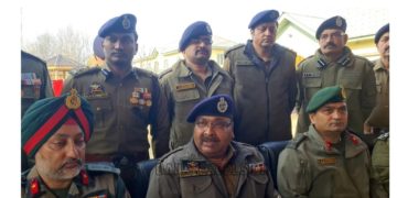 جنوبی کشمیر میں سرگرم ملی ٹینٹوںکی اب تک کی سب سے کم تعداد: دلباغ سنگھ