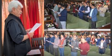 ایل جی منوج سنہا نے یوم آئین کی تقریبات کا افتتاح کیا۔