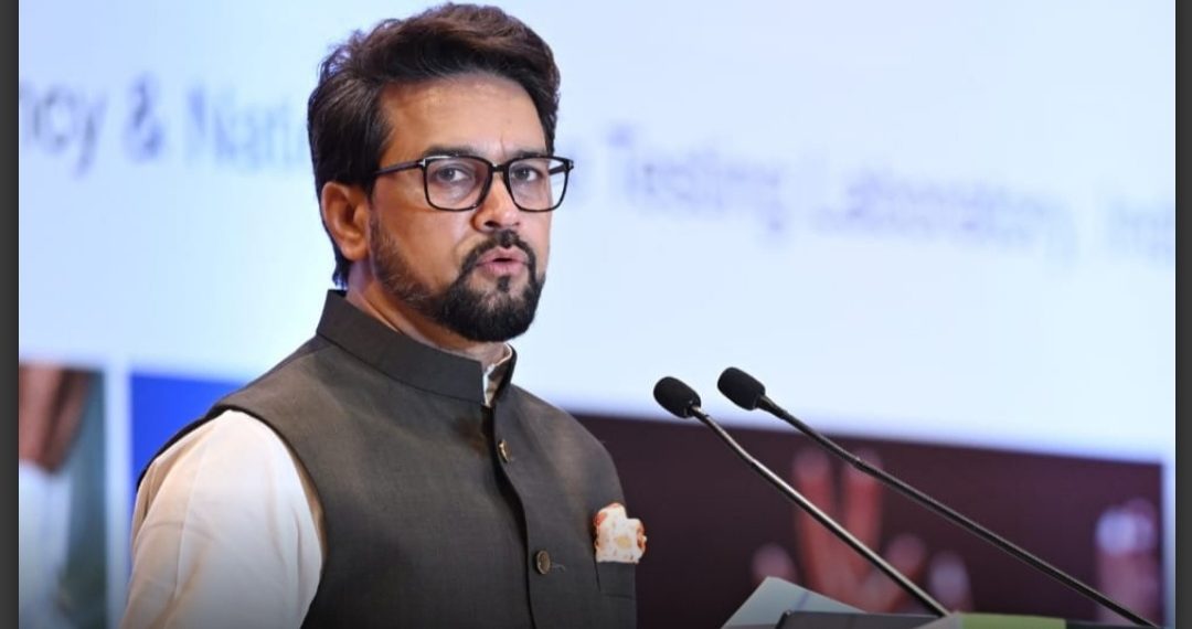 دہشت گردانہ حملوں کی لائیو رپورٹنگ کرتے وقت احتیاط برتا جائے:اطلاعات و نشریات کے وزیر انوراگ ٹھاکر