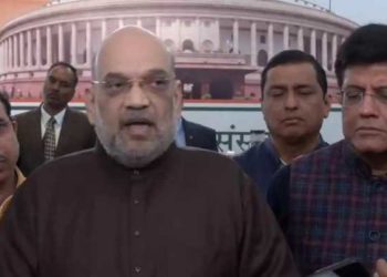جب تک مودی حکومت اقتدار میں ہے کوئی ایک انچ زمین پر قبضہ نہیں کر سکتا:امیت شاہ