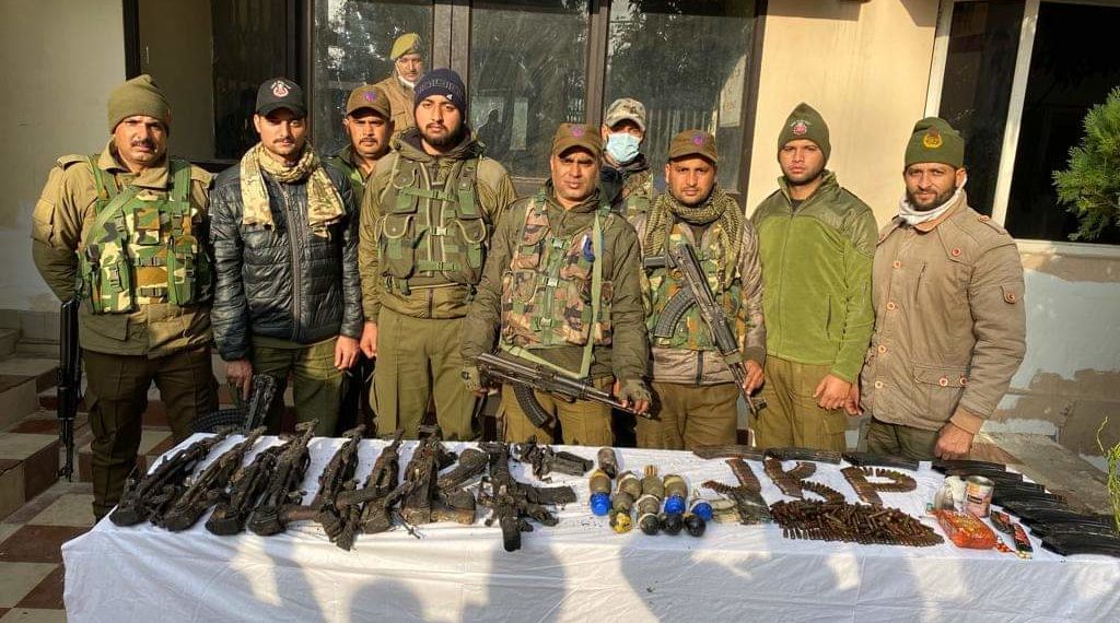 سدرا جموں میں فورسز اور جنگجوﺅں کے درمیان مسلح تصادم آرائی