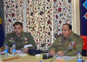 ایس ایس پی اونتی پورہ نے کرائمِ سیکیورٹی جائزہ میٹنگ کی صدارت کی