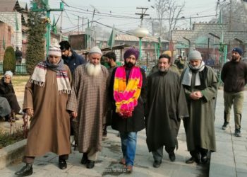 ڈی ڈی سی ممبر ڈاکٹر ہربخش سنگھ کا ترال دورہ