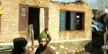 آری پل ترال میں آگ کی واردات رہائشی مکان اور گاو خانہ خاکستر