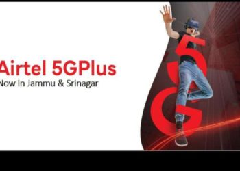 ائر ٹیل 5Gپلس اب جموں،سرینگر میں لائیو:حکام