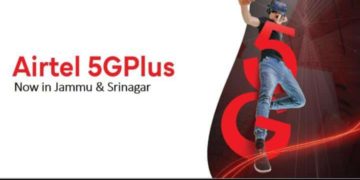 ائر ٹیل 5Gپلس اب جموں،سرینگر میں لائیو:حکام