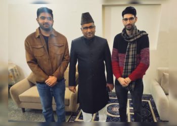 ناصر کھوہامی نے راجیہ سبھا ایم انجینئر غلام علی کھٹانہ سے ملاقات کی