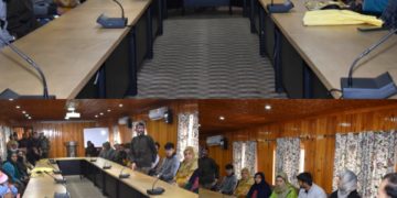 پولیس افسران کی اونتی پورہ ،پلوامہ اوربڈگام میں