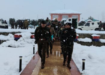 ڈی آئی جی جنوبی کشمیردورہ کولگام