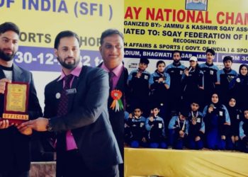 سرینگر کے مارشل آرٹ کھلاڑیوں کی جموں میں بہتر کارکردگی