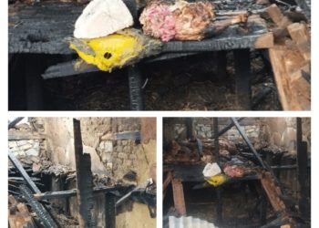 کنہ پل پانپور میں آگ کی ہولناک واردات