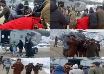 بھاری برف باری کے بعد کرناہ کپوارہ شاہراہ بند