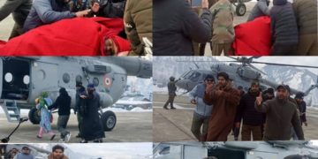 بھاری برف باری کے بعد کرناہ کپوارہ شاہراہ بند