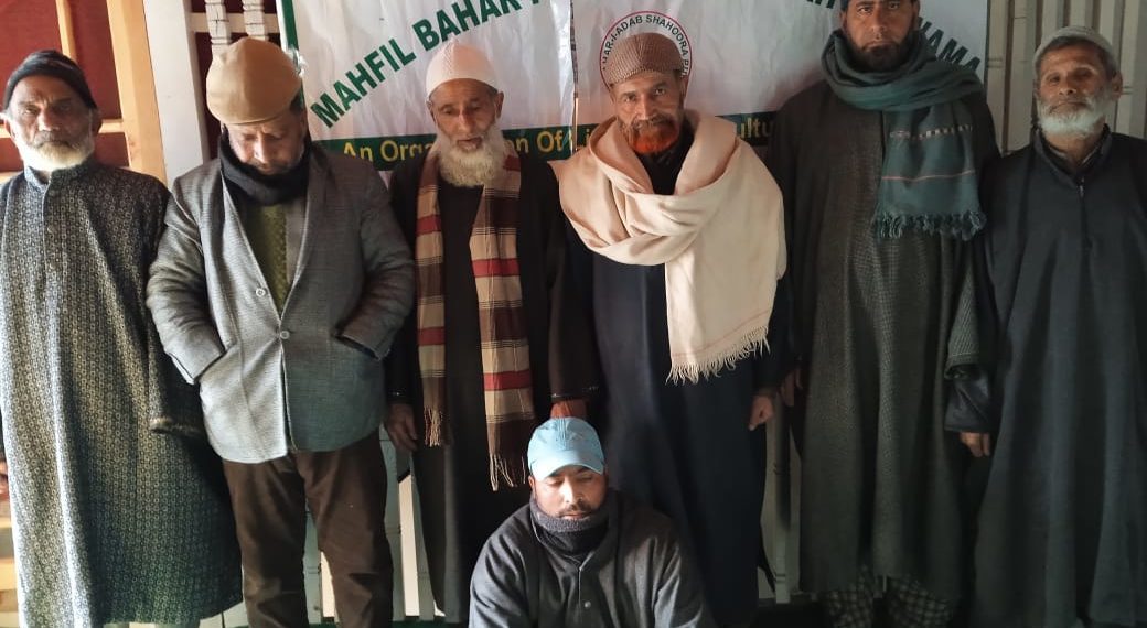 تملہ ہال پلوا،مہ میں محفل بہار ادب شاہورہ کا اجلاس