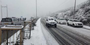 ٹنل کے آر پار بالائی و میدانی علاقوں میں ہلکی برف باری اور بارشوں کا سلسلہ جاری