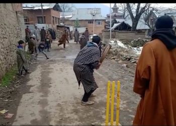 شاہ پورہ چھانکتار ترال میں کھیل کے میدان کی عدم موجودگی