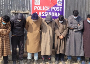 پلوامہ میں مچھلی کے فارم کو زہر دینے کے الزام میں 7 گرفتار: پولیس