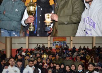 اونتی پورہ پولیس کی جانب سے ترال میں اوپن ساوتھ کشمیر پینک سلات چمپئن شپ کا انعقاد کیا۔