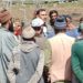 ڈی ڈی سے ممبر آری پل منظور احمد گنائی کا دورہ حاجن