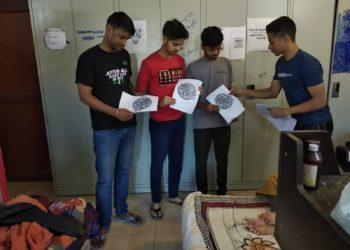 جی آر بیگ میموریل ٹرسٹ کی منشیات مخالف مہم این آئی ٹی سرینگر پہنچی