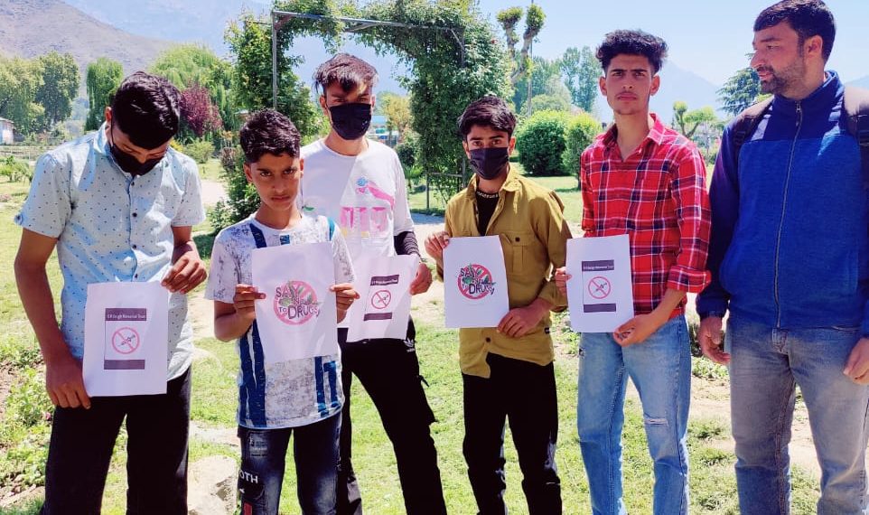 جی آر بیگ میموریل ٹرسٹ کی منشیات مخالف مہم شد مد سے جاری