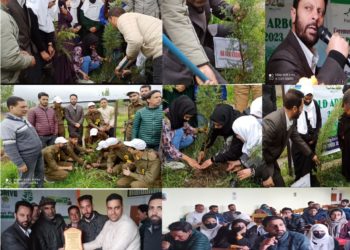 یوتھ سروس اینڈ سپورٹس کولگام کی جانب سے عالمی آربر دن منایا گیا