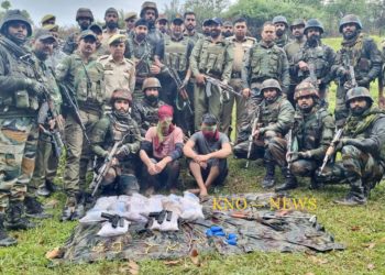 پونچھ میں لائن آف کنٹرول پر3 ‘درانداز گرفتار اسلحہ اور گولی بارود ضبط۔