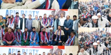 ڈی ڈی سی ممبرآری پل منظور گنائی درجنوں کارکنان سمیت اپنی پارٹی میں شامل