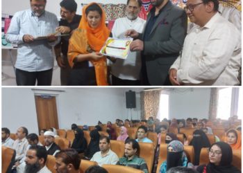 کلچرل اکیڈیمی کے اہتمام سے دس روزہ خطاطی ورکشاپ اختتام
