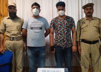 بارہمولہ میں پولیس نے 2بھتہ خوروں کو کیاگرفتار ،ایسی مجرمانہ سرگرمیاں ناقابل برداش