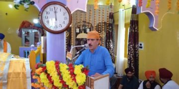 بی جے پی لیڈر الطاف ٹھاکر نے گرو ہرگوبند جی کے یوم پیدائش کے موقع پر سکھ برادری کو مبارکباد دی