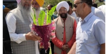 قومی اقلیتی امور کے چیرمین آف انڈیا اقبال سنگھ لاپوری کا دورہ ترال
