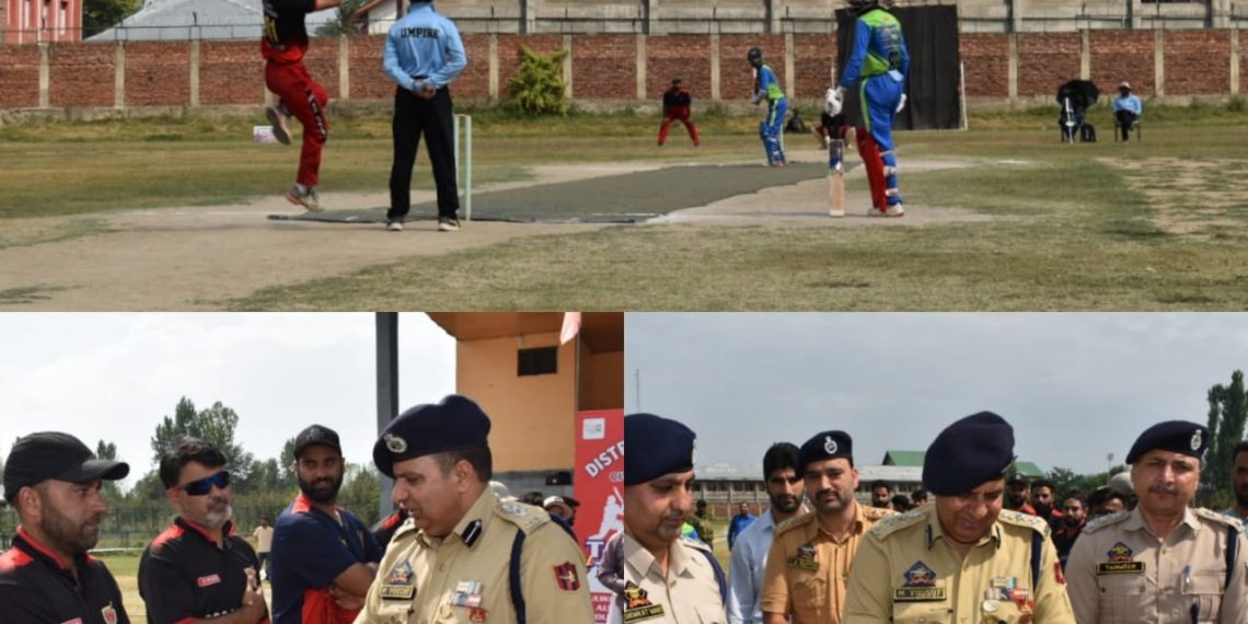 پلوامہ مےں T-20 ناک اوَٹ کرکٹ ٹورنمنٹ کا افتتا ح
