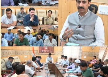 اننت ناگ میں عید میلاد النبی کے اِنتظامات کا جائزہ لیا گیا اور اسے حتمی شکل دی گئی