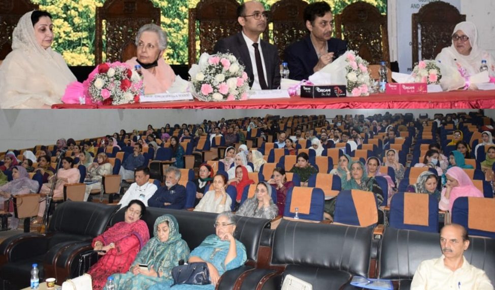سری نگر میں” اوبسٹیٹرکس اور گائنا کالوجی میں اُبھرتے ہوئے چیلنجوں“ کے موضوع پر قومی کانفرنس اِختتام پذیر