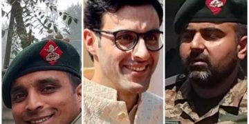 گڈول کوکر ناگ میں فورسز اور ملی ٹینٹ درمیان کے درمیان مسلح تصادم آرائی