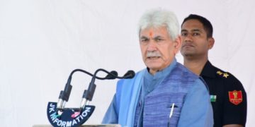 جموں و کشمیر میں سیکورٹی صورتحال میں نمایا بہتری آئی,دہشت گردی اپنی آخری سانسیں لے رہی ہے: ایل جی سنہا