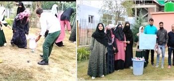 گورنمنٹ ہائی اسکول اونتی پورہ میںمنشیات مخالف اور صفائی ستھرائی پروگرام منعقد