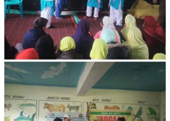 بیک ٹو وِلیج کے پانچویں مرحلے کے سلسلے میں نُکڑ ناٹک کا اِنعقاد کیا