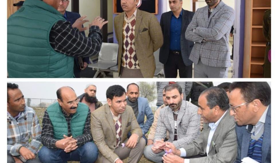 ڈویژنل کمشنر کشمیر کی صدارت میں انڈیا انٹرنیشنل کشمیر صافران ٹریڈنگ سنٹر پامپور میں میٹنگ منعقد